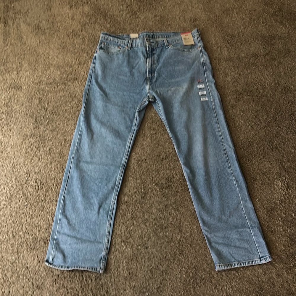 Levi’s 505 Regular Straight Stretch Jeans; 40x32; new with tags